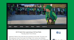 Desktop Screenshot of catchtheleprechaun5k.com