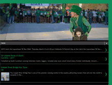 Tablet Screenshot of catchtheleprechaun5k.com